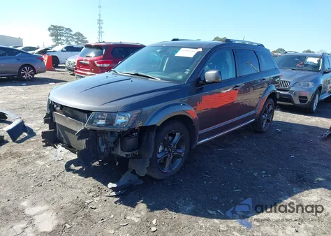 2019 Dodge Journey Crossroad из США, поврежденный, VIN 3C4PDCGG8KT803667